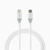 5 Ft. Braided White Cable (USB-C to Lightning)